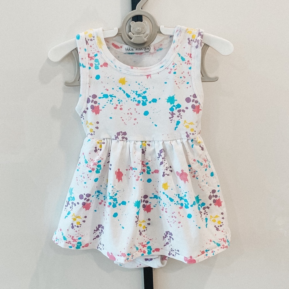 Liquidation Sale: ✨Host Pick✨Little Mish | Baby Dress with Colour Splatter